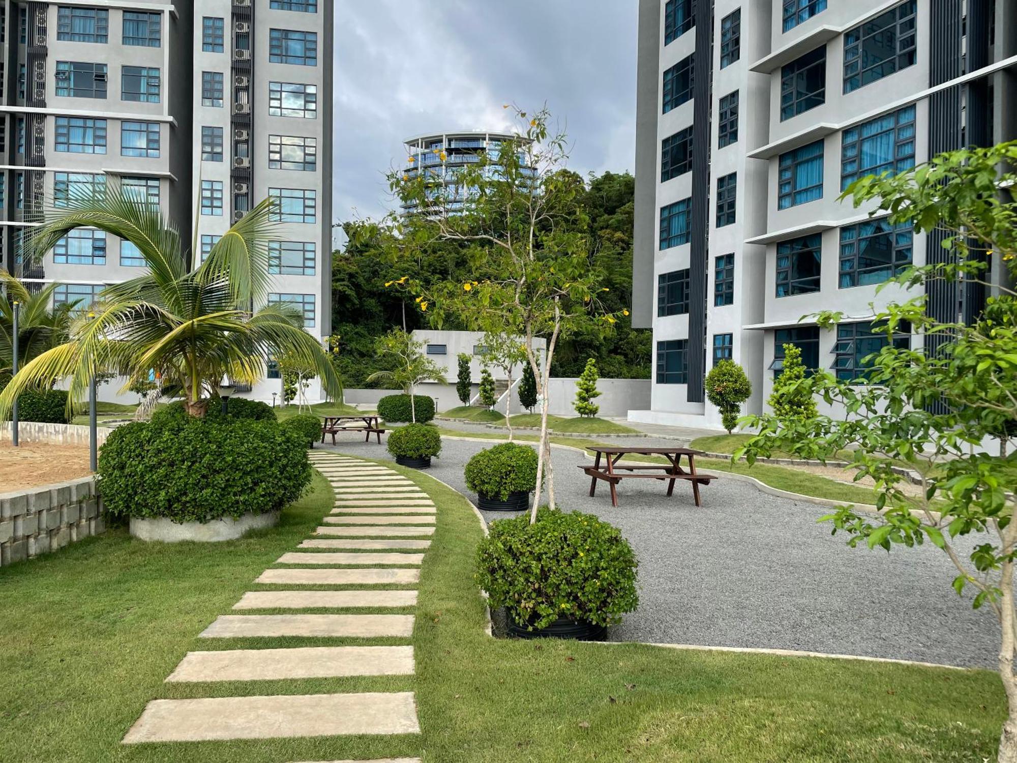 Oceanview 2 Bdrm Unit Jq Tower Pangsapuri *